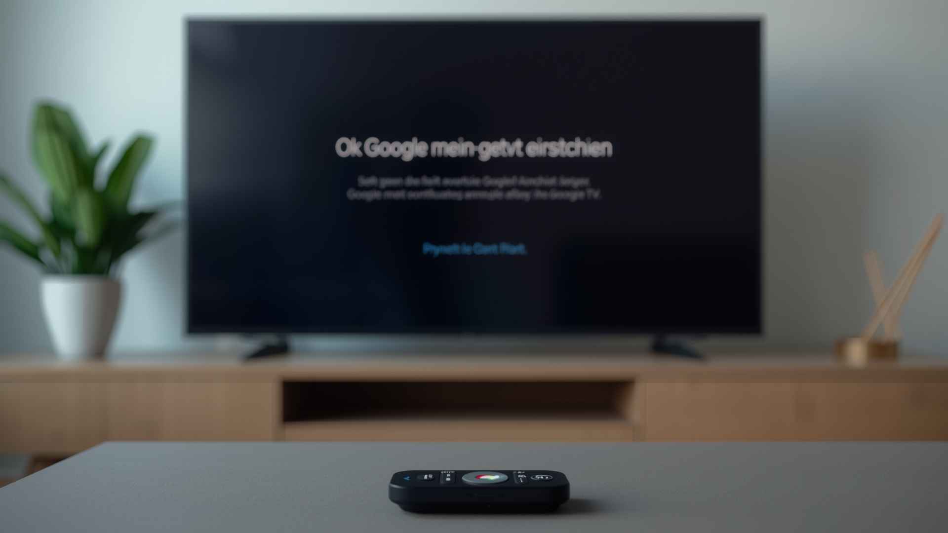 ok google mein gerät einrichten android tv